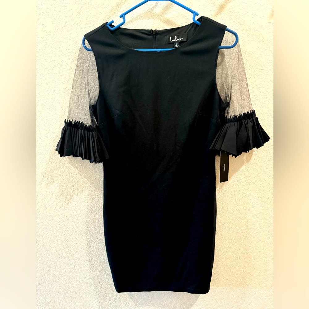 LBD with fun sleeves